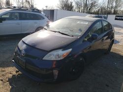 Toyota salvage cars for sale: 2013 Toyota Prius