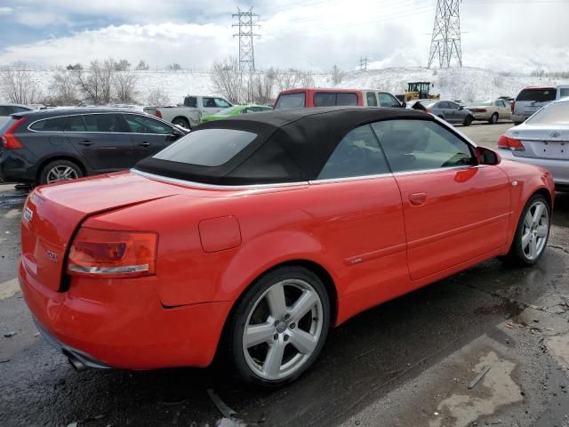 2007 Audi A4 S-LINE 2.0T Cabriolet Quattro