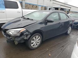 Toyota salvage cars for sale: 2016 Toyota Corolla L