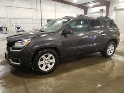 Salvage cars for sale from Copart Avon, MN: 2013 GMC Acadia SLE