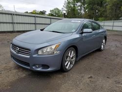 Salvage cars for sale at Shreveport, LA auction: 2010 Nissan Maxima S