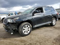 Salvage cars for sale from Copart Pennsburg, PA: 2012 Toyota Highlander Base