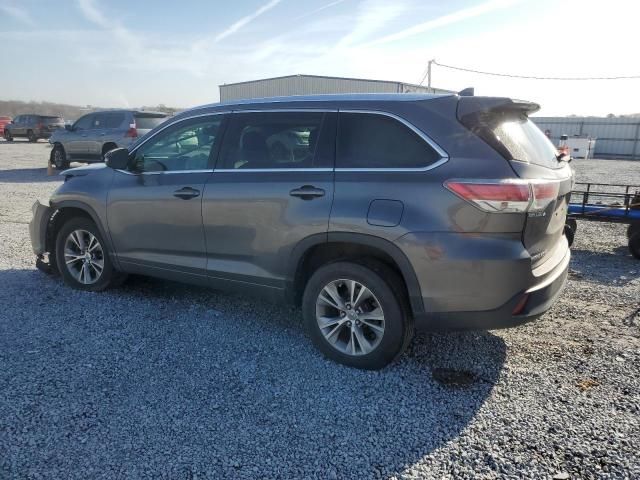 2015 Toyota Highlander XLE