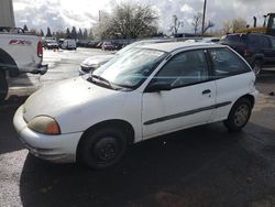 Chevrolet Metro salvage cars for sale: 2000 Chevrolet Metro LSI