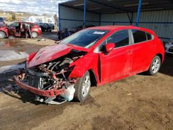 Salvage cars for sale from Copart Colorado Springs, CO: 2017 Chevrolet Cruze LT