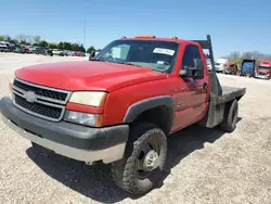 Salvage trucks for sale at Wilmer, TX auction: 2006 Chevrolet Silverado C3500