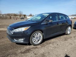 Salvage cars for sale from Copart Columbia Station, OH: 2016 Ford Focus Titanium