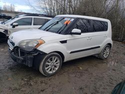 Salvage cars for sale from Copart Arlington, WA: 2012 KIA Soul +