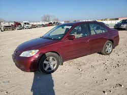 Honda Civic EX Vehiculos salvage en venta: 2004 Honda Civic EX