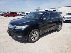 Salvage cars for sale from Copart Kansas City, KS: 2014 Acura MDX Advance