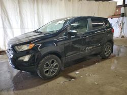 Salvage cars for sale from Copart Ebensburg, PA: 2019 Ford Ecosport S
