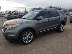 Salvage cars for sale from Copart Chalfont, PA: 2014 Ford Explorer Limited