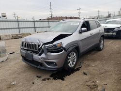 Carros salvage sin ofertas aún a la venta en subasta: 2019 Jeep Cherokee Latitude