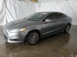 Ford salvage cars for sale: 2014 Ford Fusion Titanium