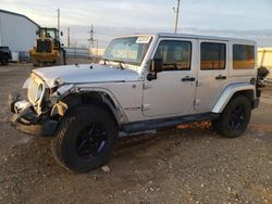 Salvage cars for sale at Abilene, TX auction: 2012 Jeep Wrangler Unlimited Sahara