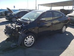 Salvage cars for sale at Anthony, TX auction: 2016 Nissan Versa S