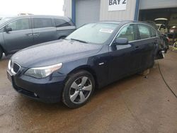 Salvage cars for sale at Elgin, IL auction: 2007 BMW 530 XI