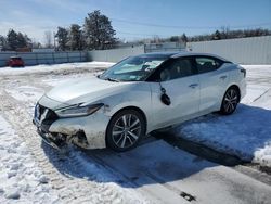Salvage cars for sale from Copart Albany, NY: 2020 Nissan Maxima SL