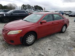 Toyota salvage cars for sale: 2010 Toyota Camry Base