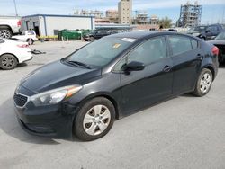 Salvage cars for sale at New Orleans, LA auction: 2016 KIA Forte LX