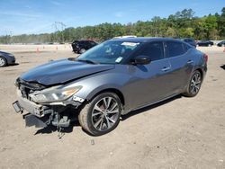 Nissan Maxima 3.5s salvage cars for sale: 2016 Nissan Maxima 3.5S