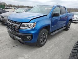 Salvage cars for sale from Copart Cahokia Heights, IL: 2021 Chevrolet Colorado Z71