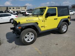 Jeep Wrangler salvage cars for sale: 2023 Jeep Wrangler Sport