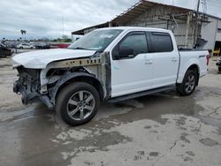 Salvage trucks for sale at Corpus Christi, TX auction: 2017 Ford F150 Supercrew