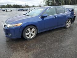 Acura salvage cars for sale: 2010 Acura TSX