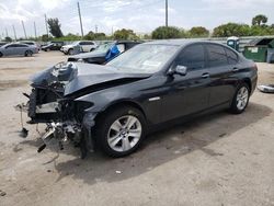 BMW salvage cars for sale: 2011 BMW 528 I
