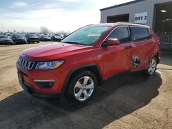 Salvage cars for sale at Elgin, IL auction: 2019 Jeep Compass Latitude