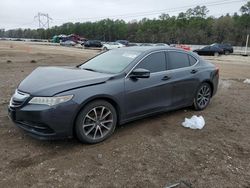 Salvage cars for sale at Greenwell Springs, LA auction: 2015 Acura TLX Tech