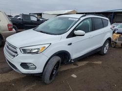 Vehiculos salvage en venta de Copart Brighton, CO: 2018 Ford Escape SE