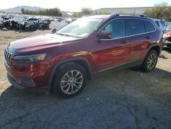 Jeep salvage cars for sale: 2019 Jeep Cherokee Latitude Plus