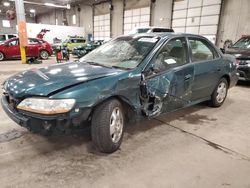 Honda Accord ex Vehiculos salvage en venta: 2002 Honda Accord EX