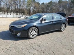 Toyota Avalon XLE salvage cars for sale: 2015 Toyota Avalon XLE