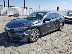 Salvage cars for sale from Copart Van Nuys, CA: 2016 Honda Civic EX