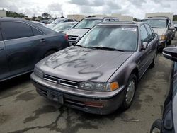 Carros salvage a la venta en subasta: 1993 Honda Accord EX