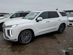 Salvage cars for sale at Woodhaven, MI auction: 2023 Hyundai Palisade Calligraphy