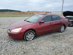 Salvage cars for sale from Copart Tifton, GA: 2003 Honda Accord EX