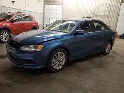 Salvage cars for sale from Copart Candia, NH: 2015 Volkswagen Jetta TDI