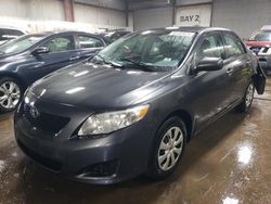 Toyota salvage cars for sale: 2010 Toyota Corolla Base