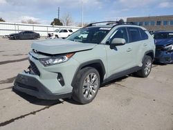 Salvage cars for sale from Copart Littleton, CO: 2021 Toyota Rav4 XLE Premium