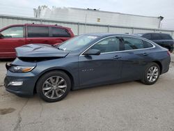 Salvage cars for sale at Dyer, IN auction: 2019 Chevrolet Malibu LT