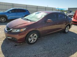 Honda salvage cars for sale: 2015 Honda Civic LX