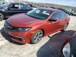 Honda salvage cars for sale: 2020 Honda Civic LX