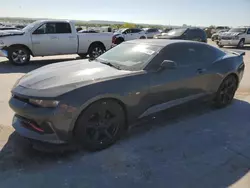 Salvage cars for sale from Copart Grand Prairie, TX: 2018 Chevrolet Camaro LT