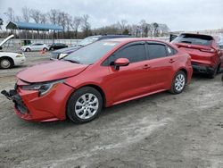 Toyota Corolla LE Vehiculos salvage en venta: 2020 Toyota Corolla LE