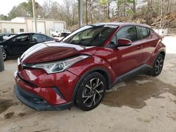 Toyota c-hr xle salvage cars for sale: 2018 Toyota C-HR XLE