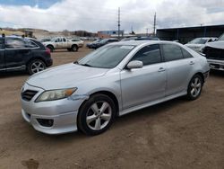 Salvage cars for sale from Copart Colorado Springs, CO: 2010 Toyota Camry Base